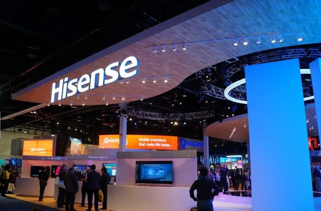 Hisense no evento CES