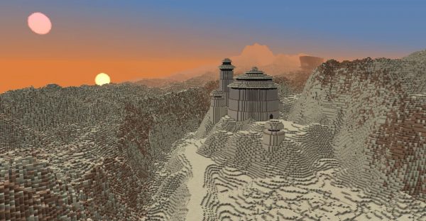 Jogador quer construir todos os planetas de Star Wars em Minecraft