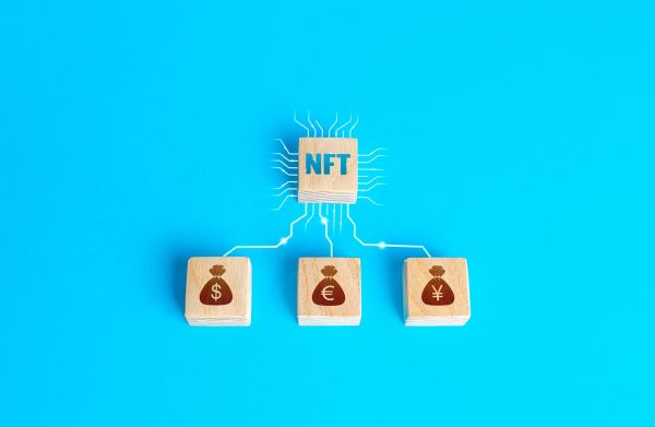 NFTs - Ilustração para representar o mercado