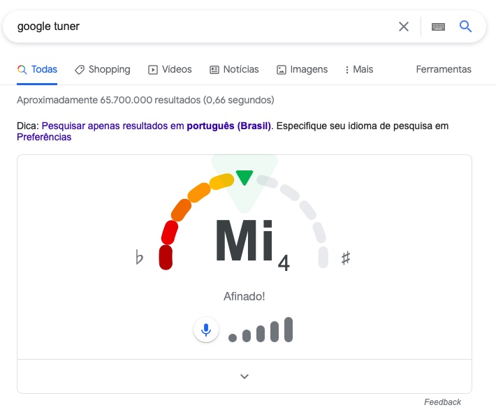 Google lança afinador de guitarra nativo; veja como usar