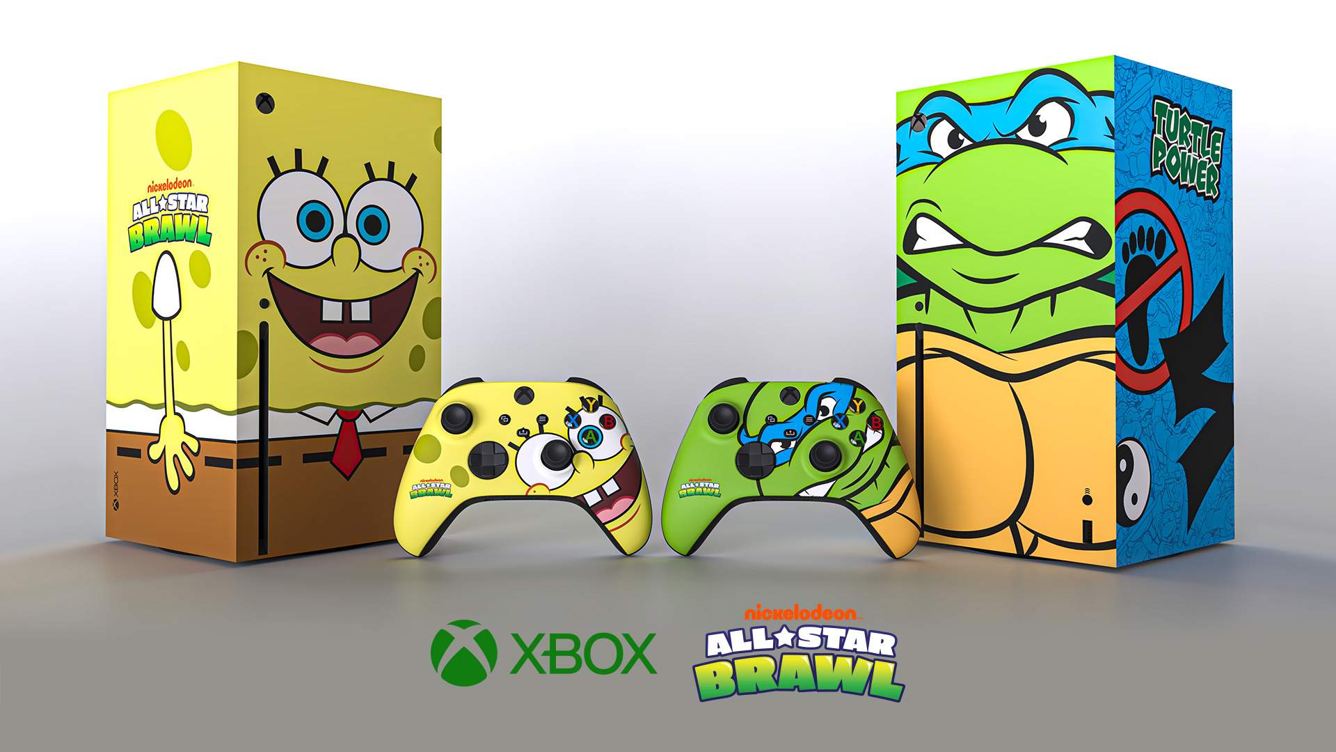 Microsoft revela novos Xbox Series X versões Bob Esponja e Tartarugas Ninjas