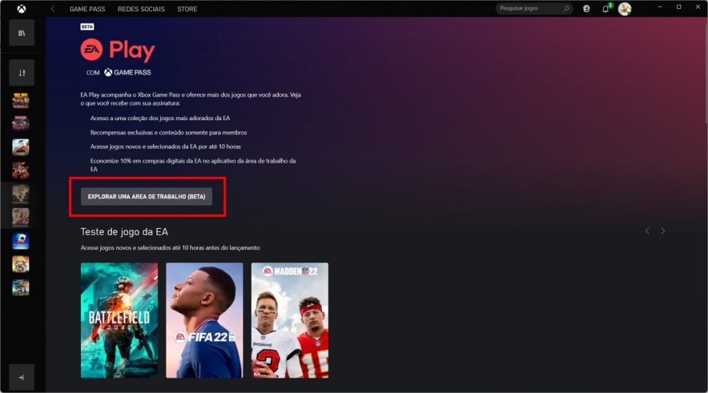 Como acessar os jogos escondidos do Xbox Game Pass - Passo 3