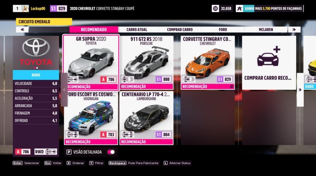 Forza Horizon 5 - carros para comprar (2)