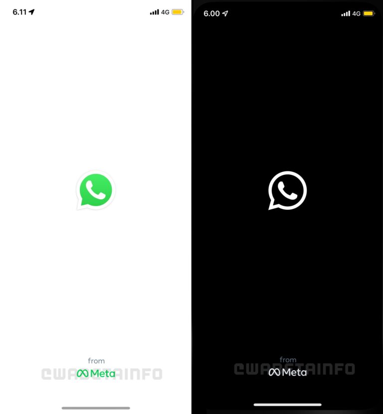 Ilustração de nova mensagem do WhatsApp, da companhia Meta