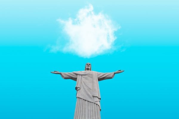 Cristo Redentor em realidade aumentada do Google