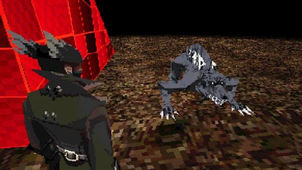 bloodborne ps1 demake