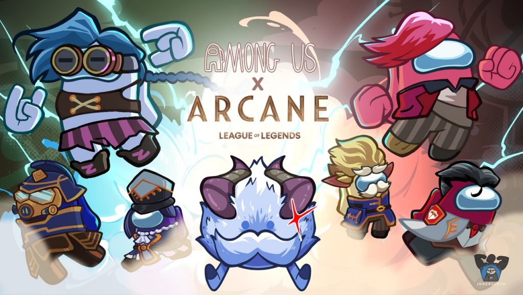 Parceria de Arcane, da Riot Games, com Among Us