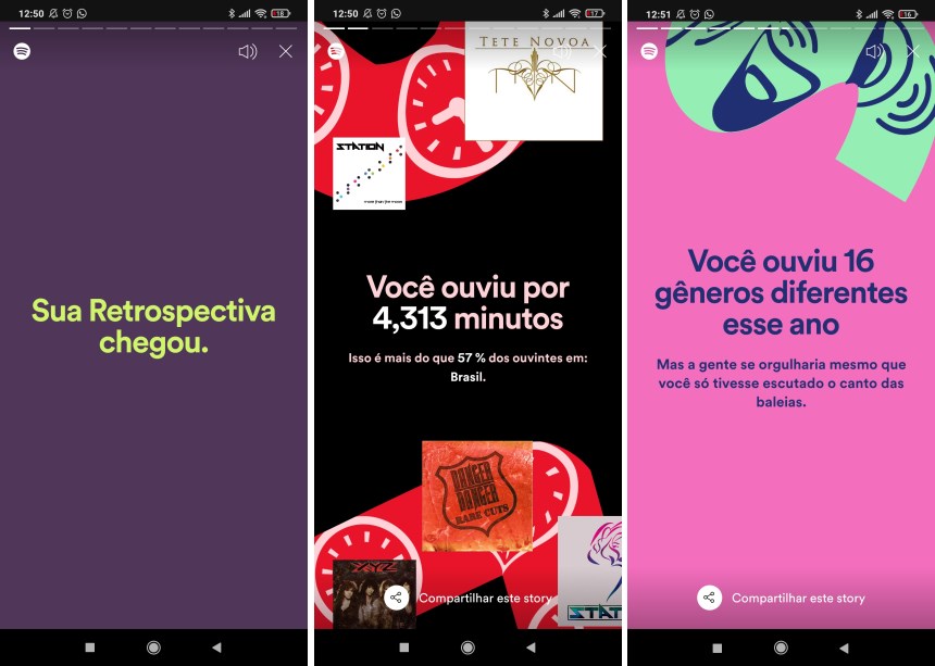 Como fazer sua Retrospectiva de 2021 do Spotify - Passo 2