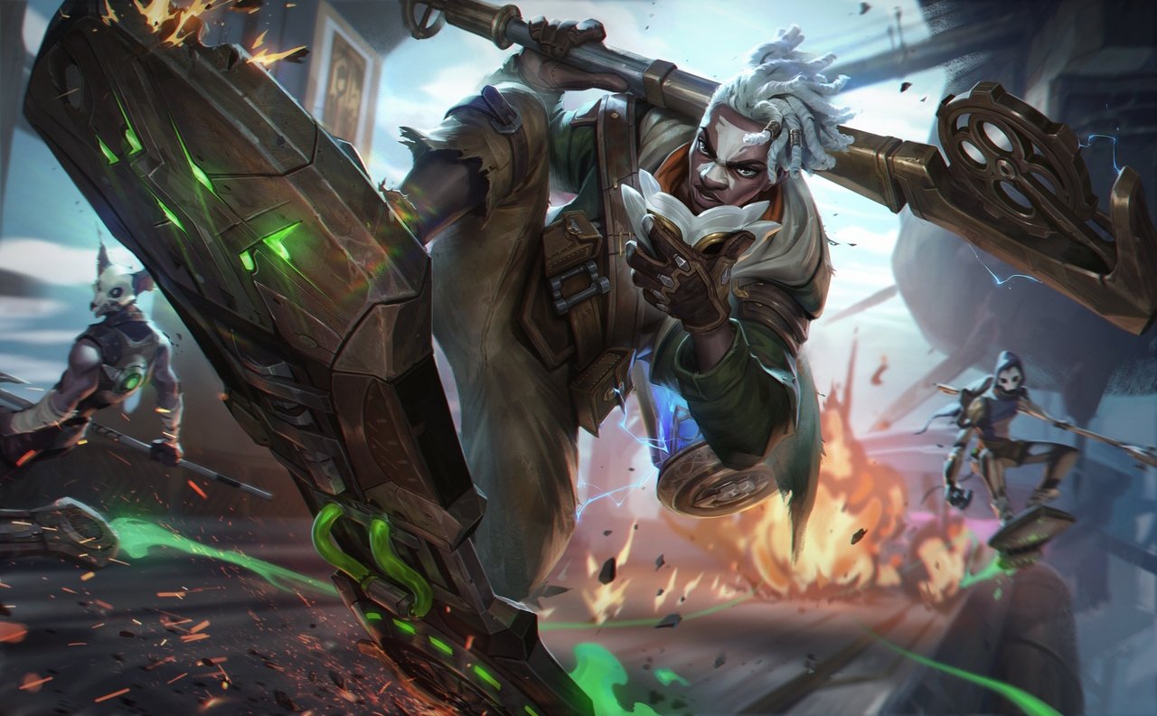 Skin Ekko Fogolume de League of Legends