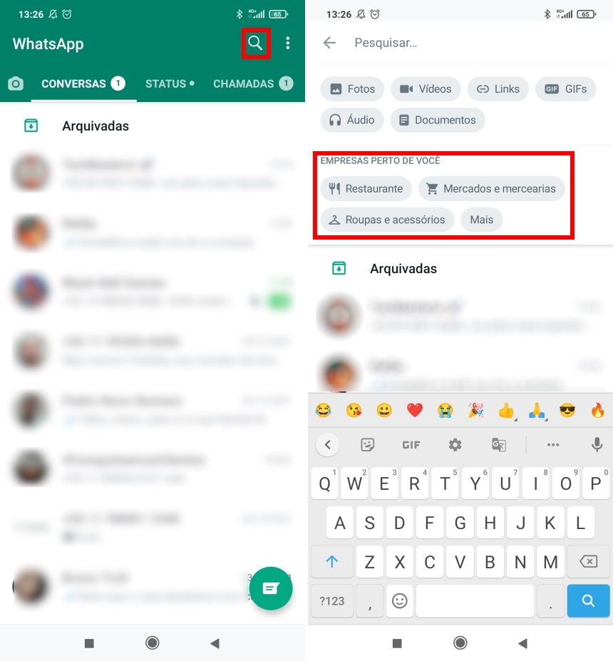 WhatsApp - Empresas perto de você