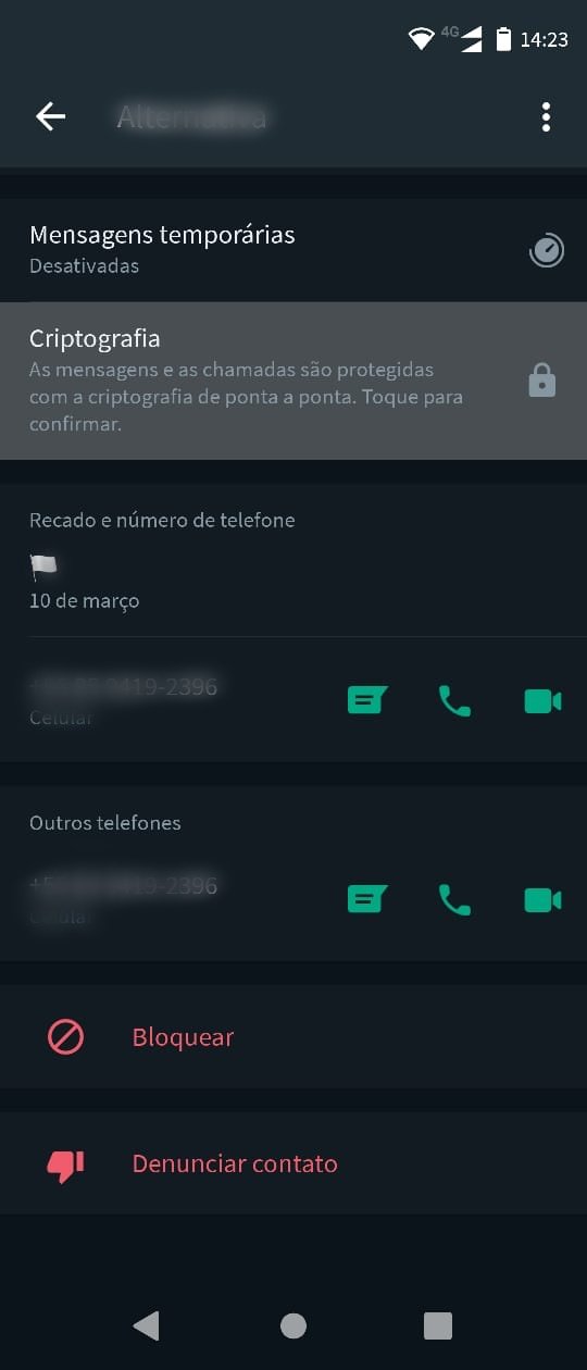 Whatsapp Denunciar