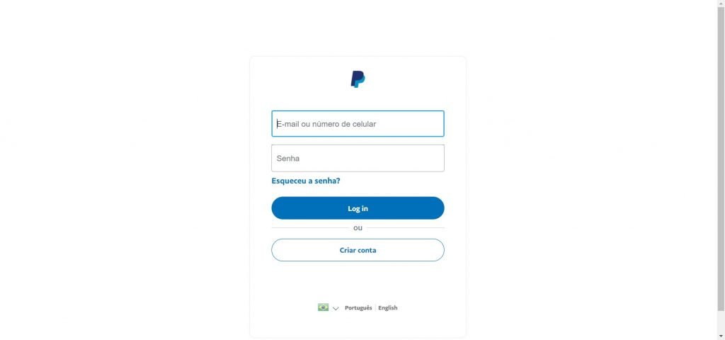 Login PayPal