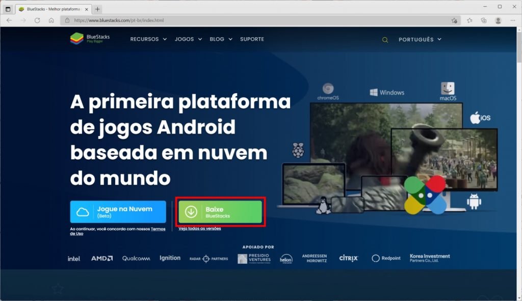 Como rodar jogos do Android com controle no PC - Passo 1