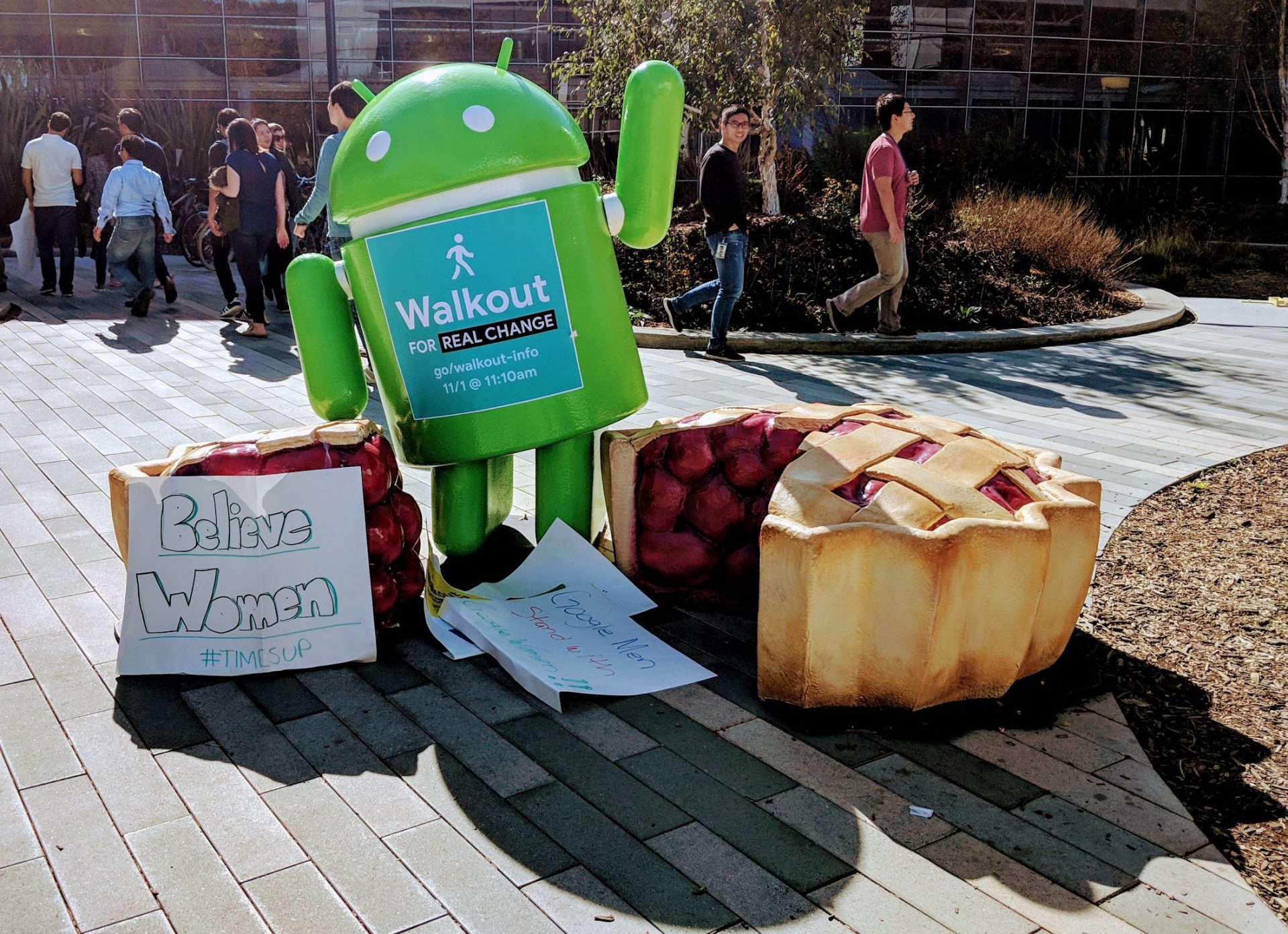 #GoogleWalkout 11/1/2018