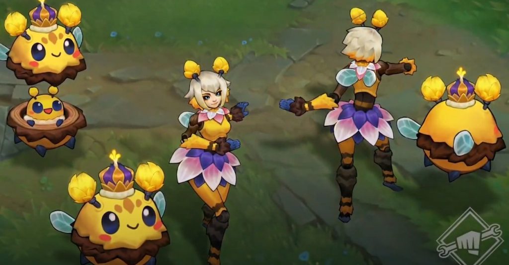 Orianna Skin de abelhinha - League of Legends