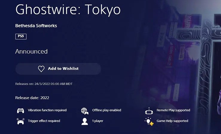 Ghostwire: Tokyo