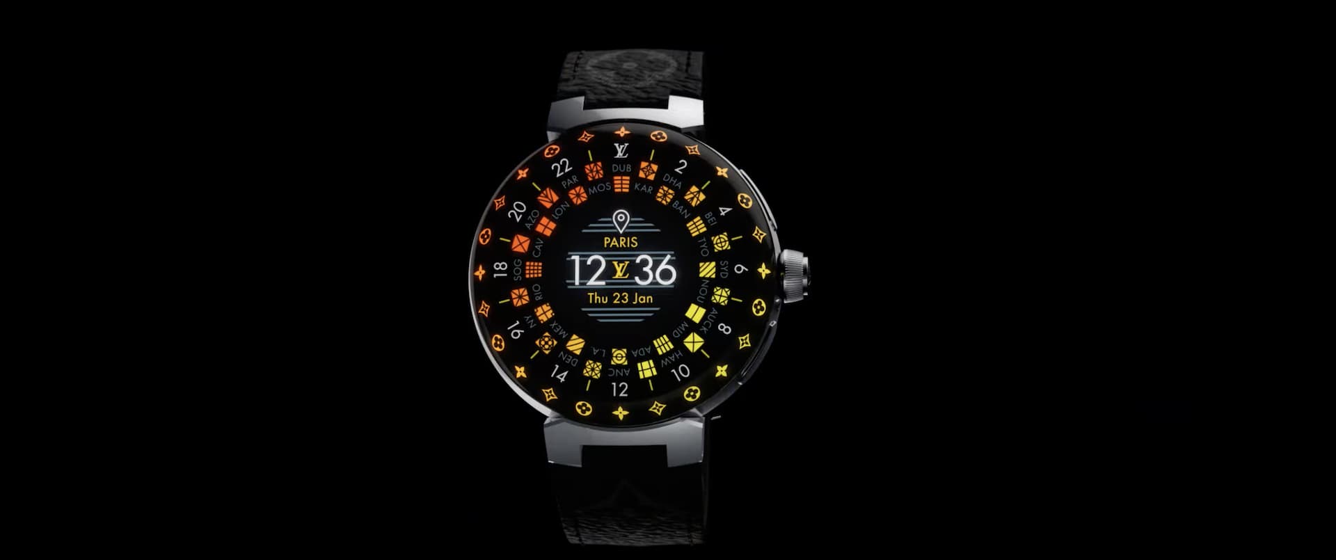 Tambour Horizon Light Up: novo smartwatch da Louis Vuitton vem com OS proprietário