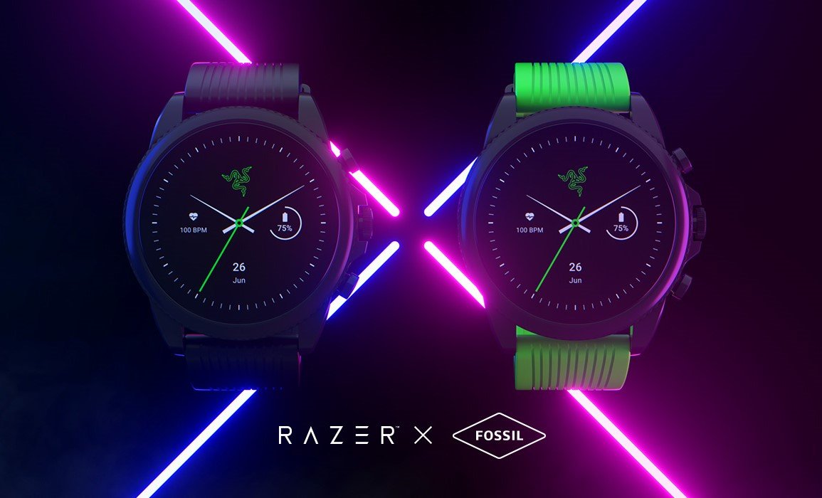 [CES 2022] Razer faz parceria com Fossil para lançar smartwatch gamer