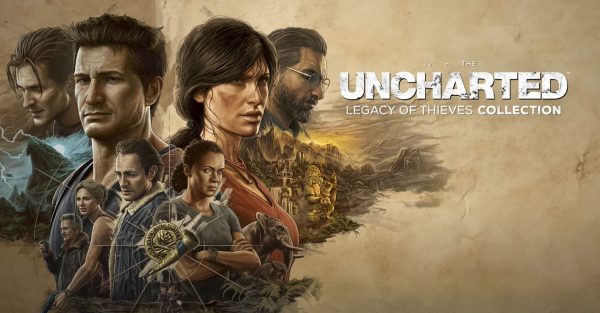 Captura de tela do trailer de divulgação da coletânea de jogos Uncharted Coleção Legado dos Ladrões para PlayStation 5