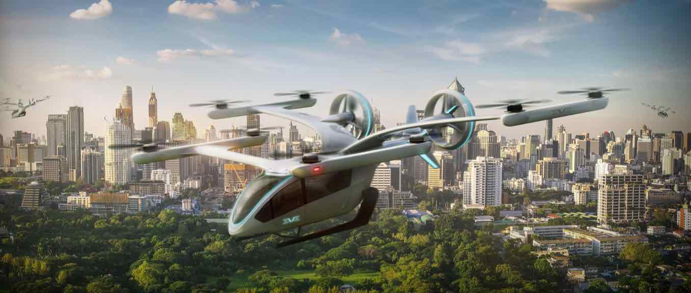 Eve, eVTOL carro voador da Embraer