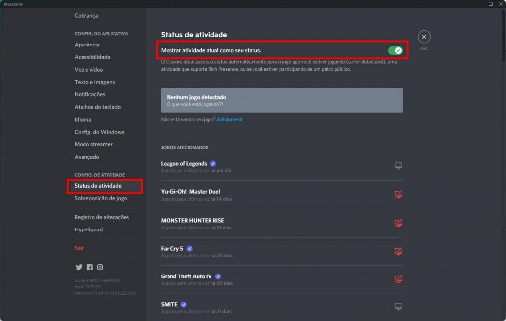 Como vincular a conta do PlayStation ao Discord - Passo 4