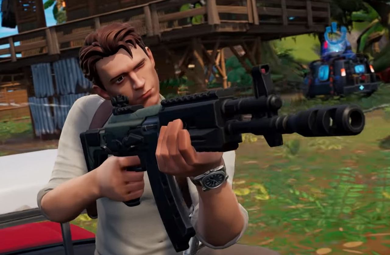 Uncharted em Fortnite