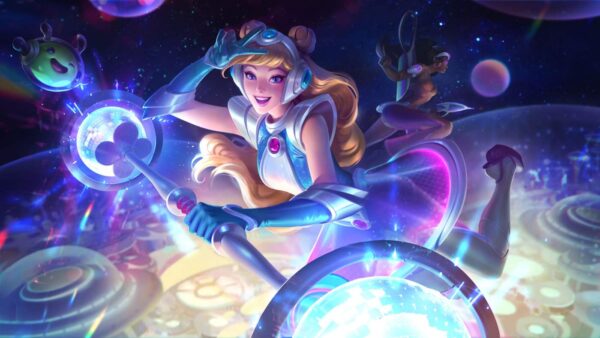 Lux Embalos no Espaço - League of Legends