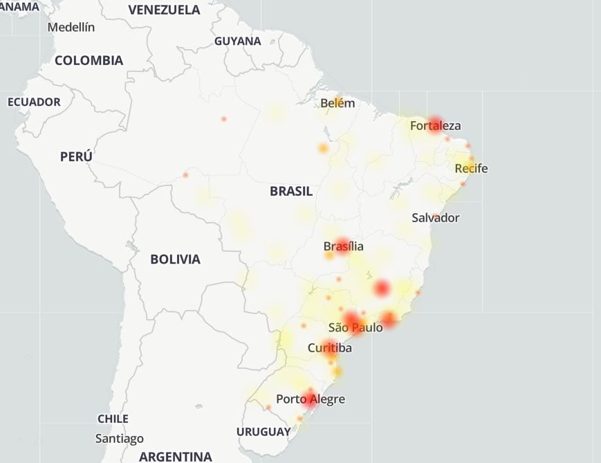 Mapa de falhas