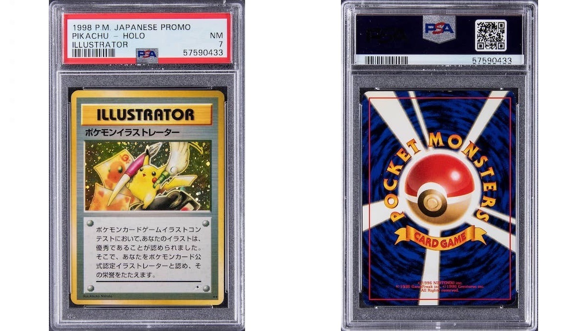 carta Pokémon rara do Pikachu é leiloada por US$ 900.000