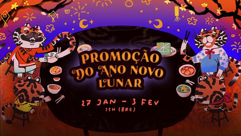 Promoção do Ano Novo Lunar