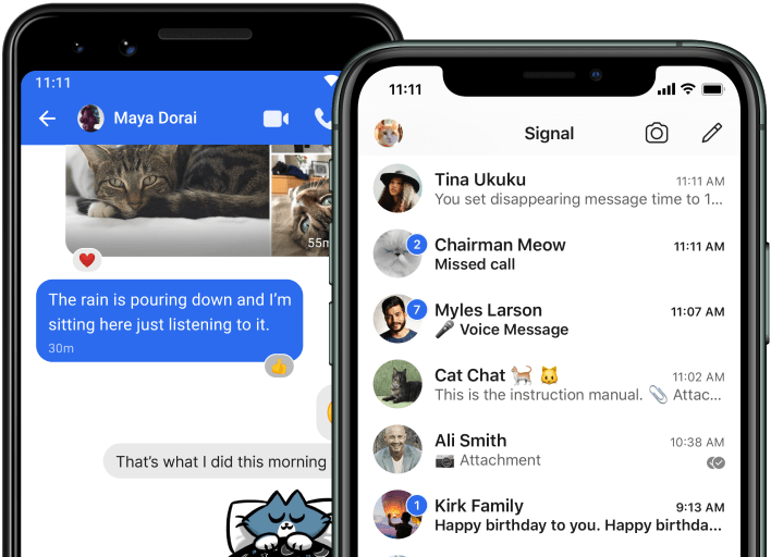 Signal: atualização permite alterar número de telefone sem perder conversas atuais