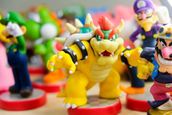 Brinquedo de Bowser, personagem da Nintendo