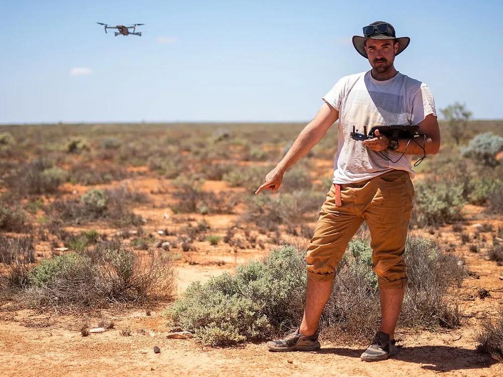 meteorito encontrado com ajuda de drones e inteligência artificial