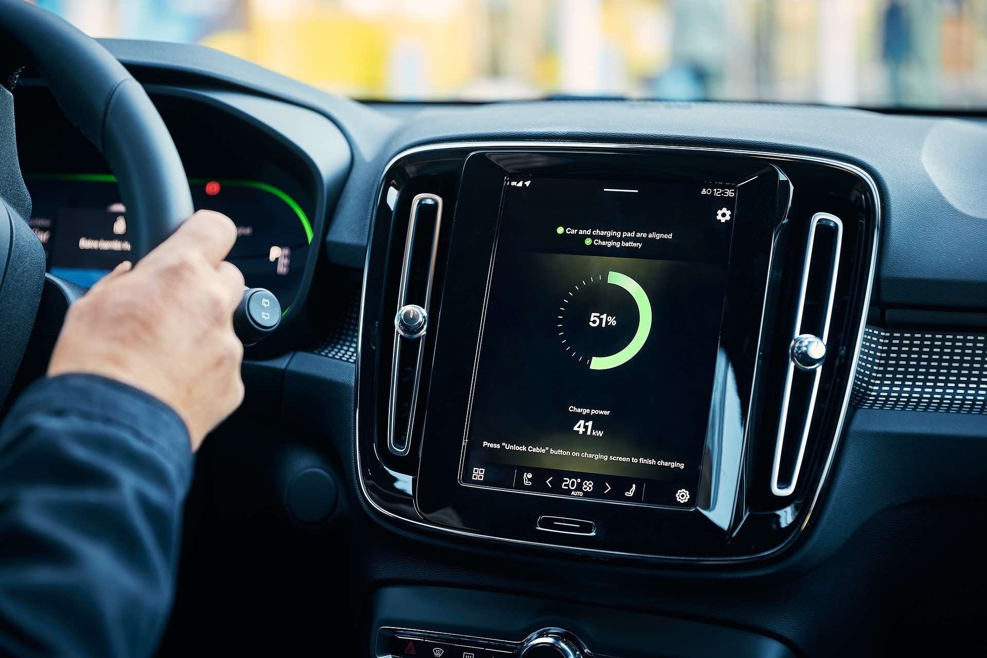 Volvo testa carregamento wireless para carros elétricos