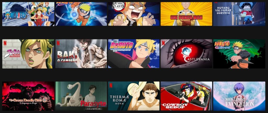 Animes Netflix