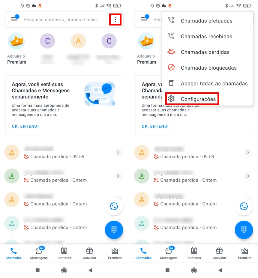 Como bloquear ligações de telemarketing com o novo prefixo - Passo 6