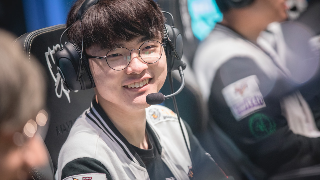 Faker, pro player de League of Legends