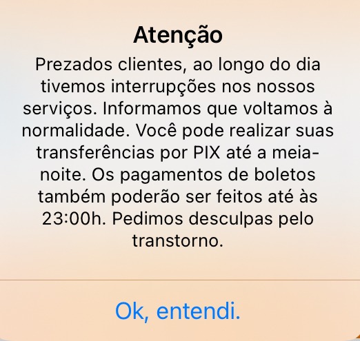 nota, itau app