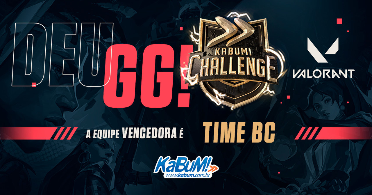 Arte final KaBuM! Challenge