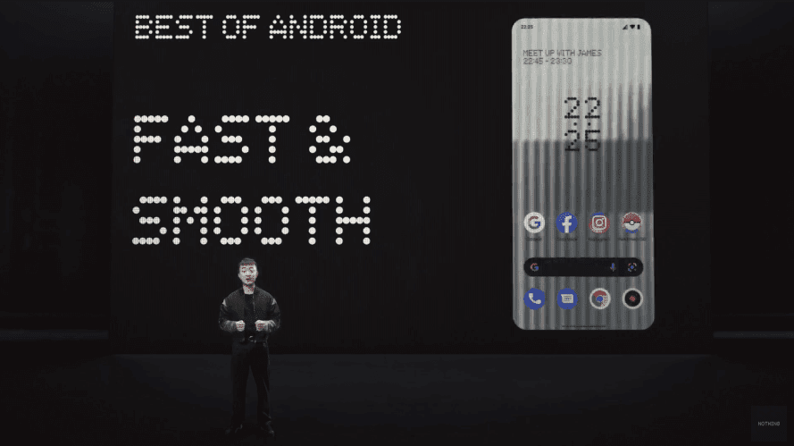 Nothing OS - sistema operacional Android para smartphone