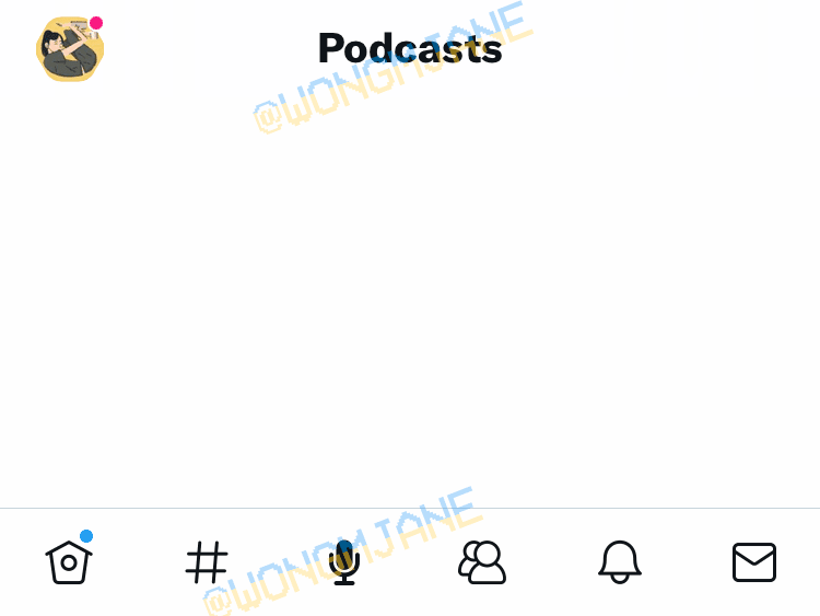 Twitter podcast