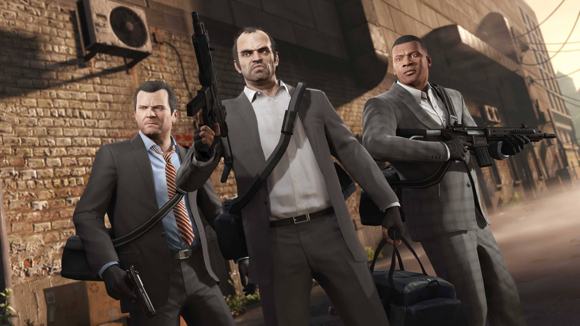 Protagonistas do game GTA 5 (GTA V)