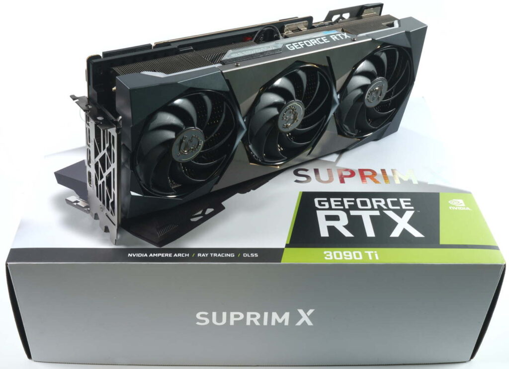 RTX 3090 Ti utilizada no teste