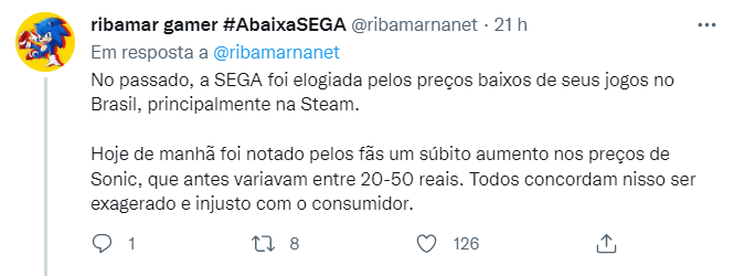 Tweet Sega 2