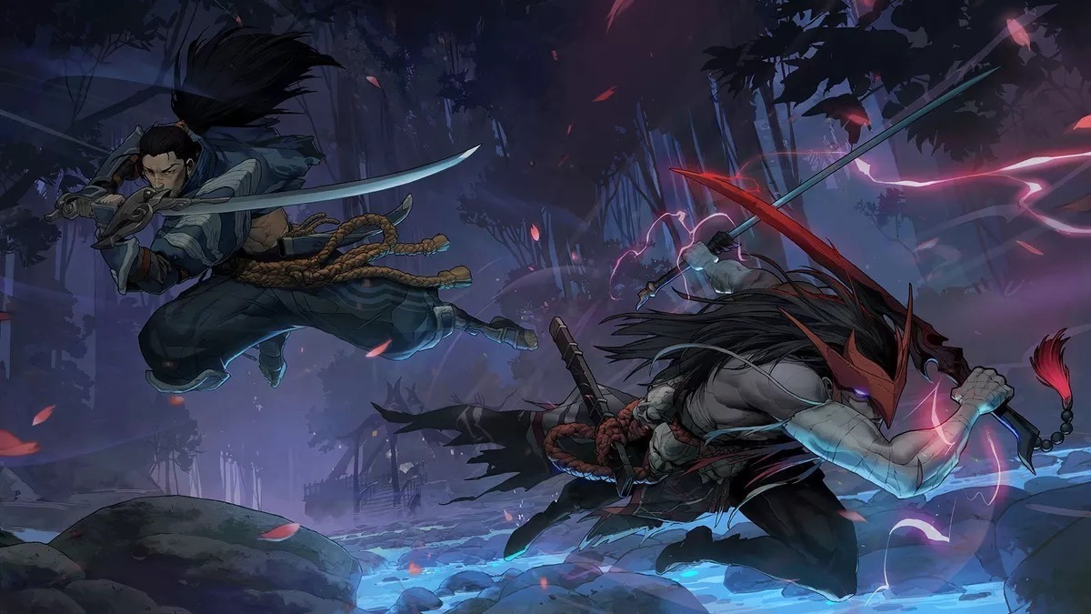 Yone e Yasuo, personagens de League of Legends