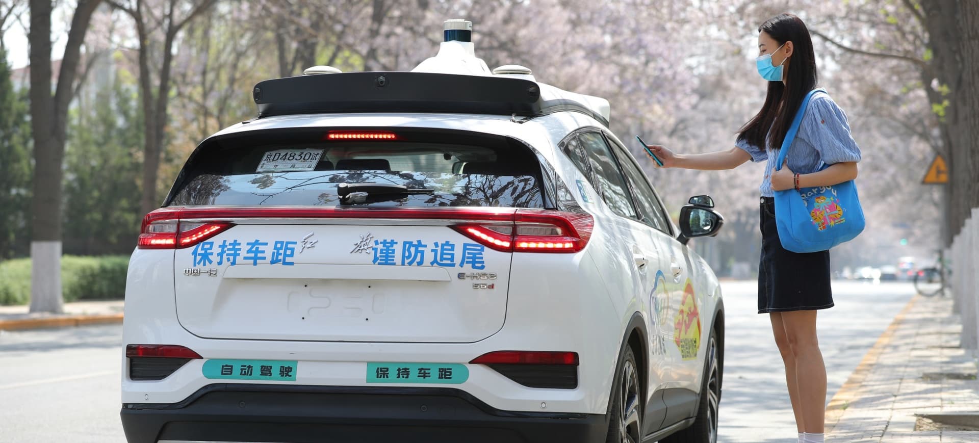 Apollo robotaxi da Baidu