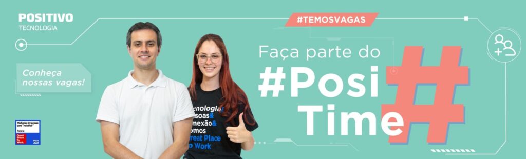 Positivo abre vagas para área de Tecnologia