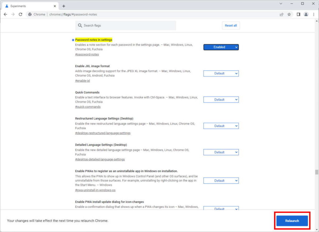 Como adicionar notas em senhas salvas no Chrome - Passo 3