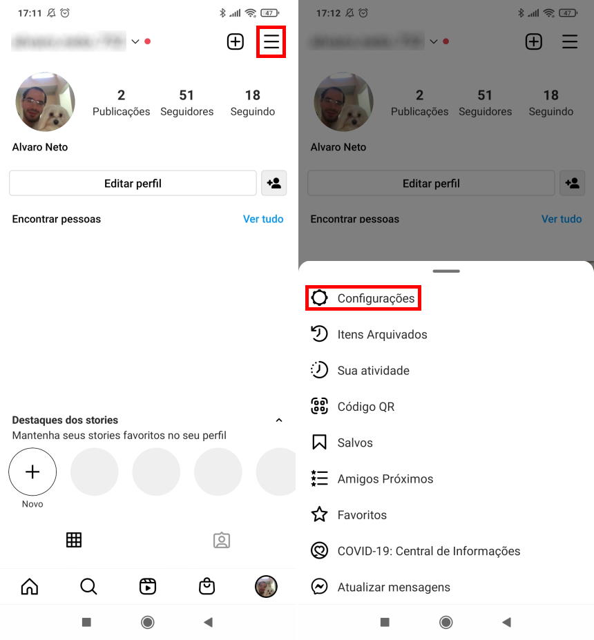 Como criar seu avatar do Instagram - Passo 2