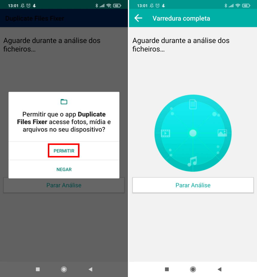 Como encontrar e apagar arquivos duplicados no Android - Passo 3